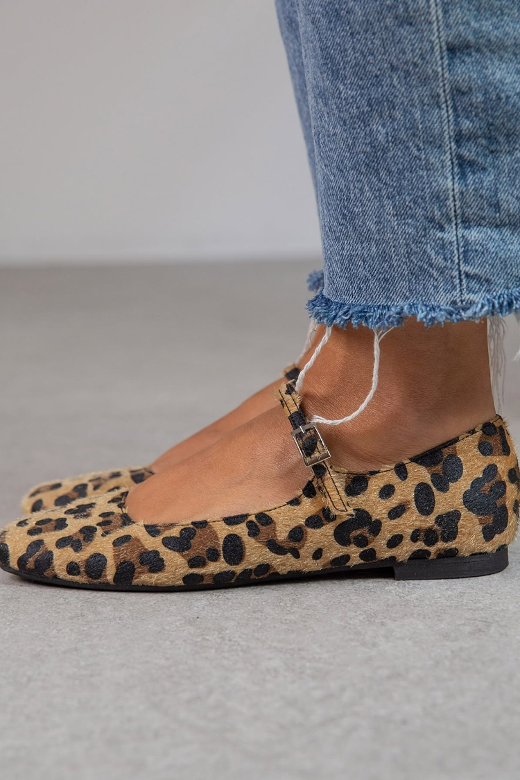Women's Slip-On Loafers | Buckle Printed