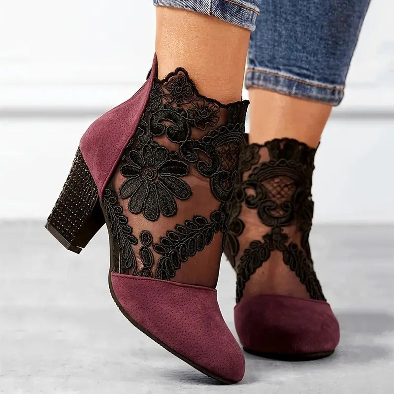 Women's Strappy Heels | Floral Flowy Summer