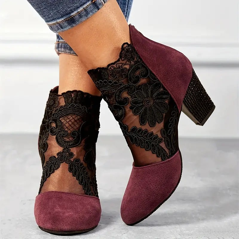 Women's Strappy Heels | Floral Flowy Summer