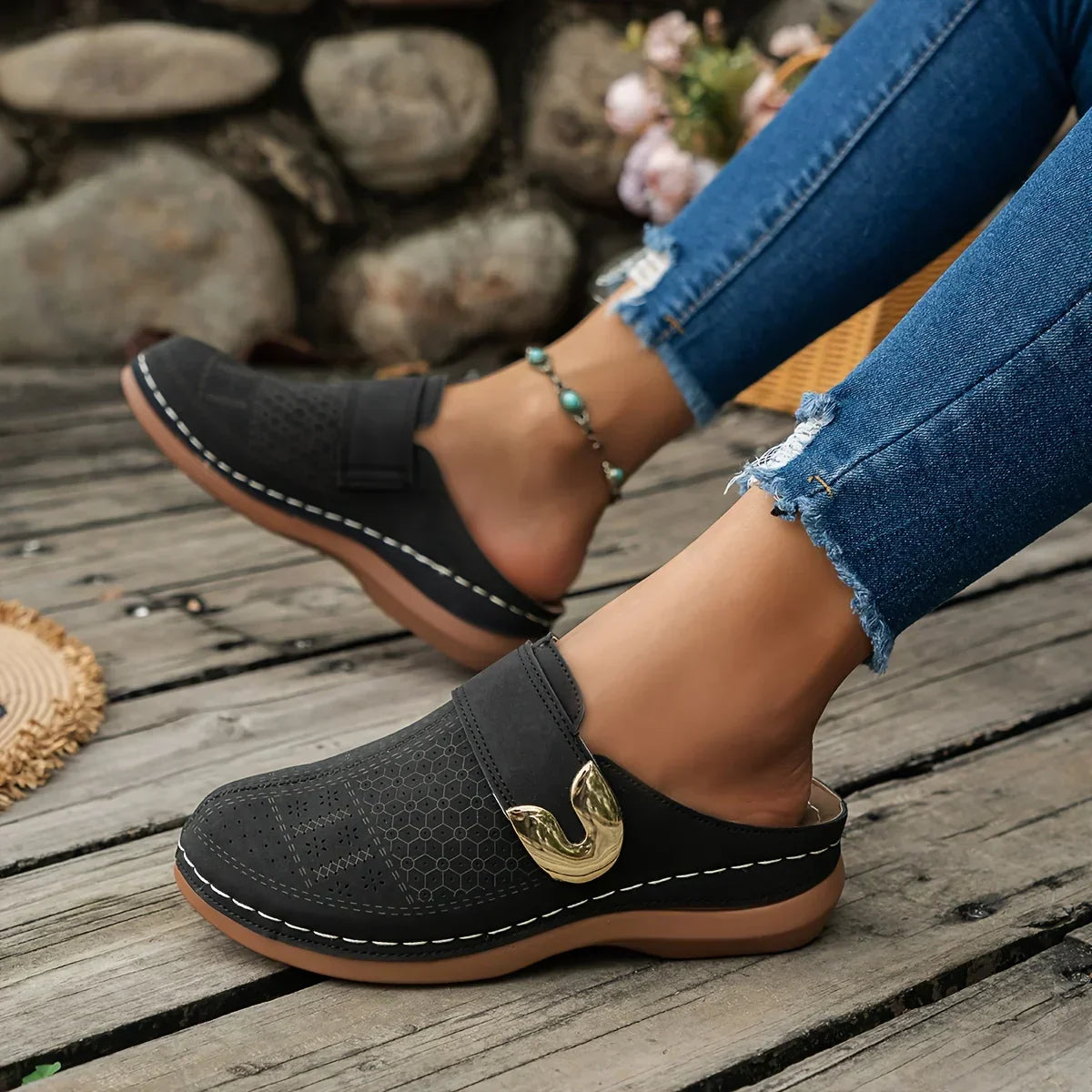 Women's Strappy Heels | Slip-On Summer Open-Toe