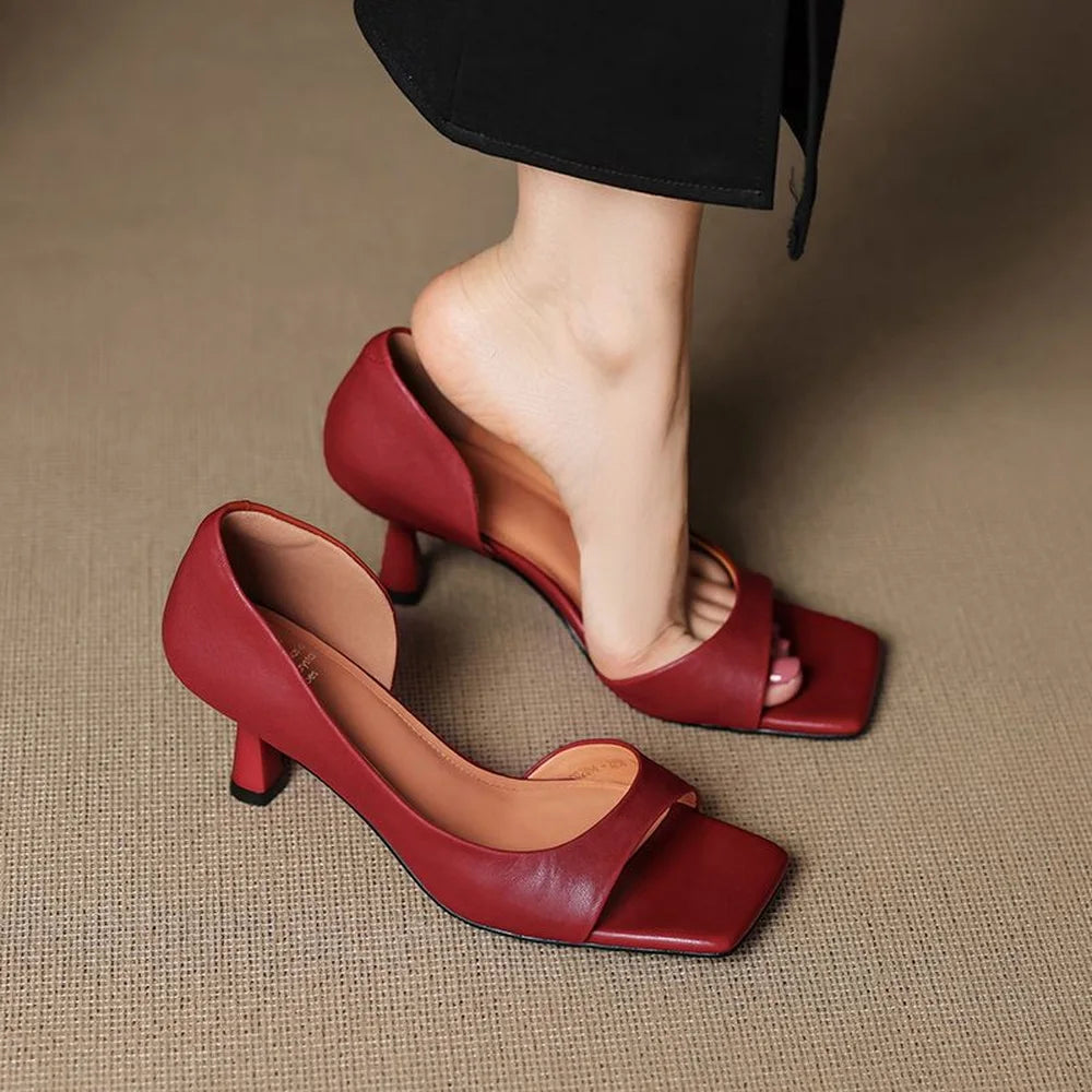 Women's Strappy Heels | Summer Open-Toe