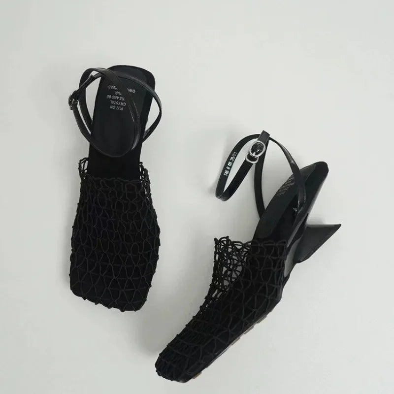 Women's Strappy Heels | Summer Open-Toe