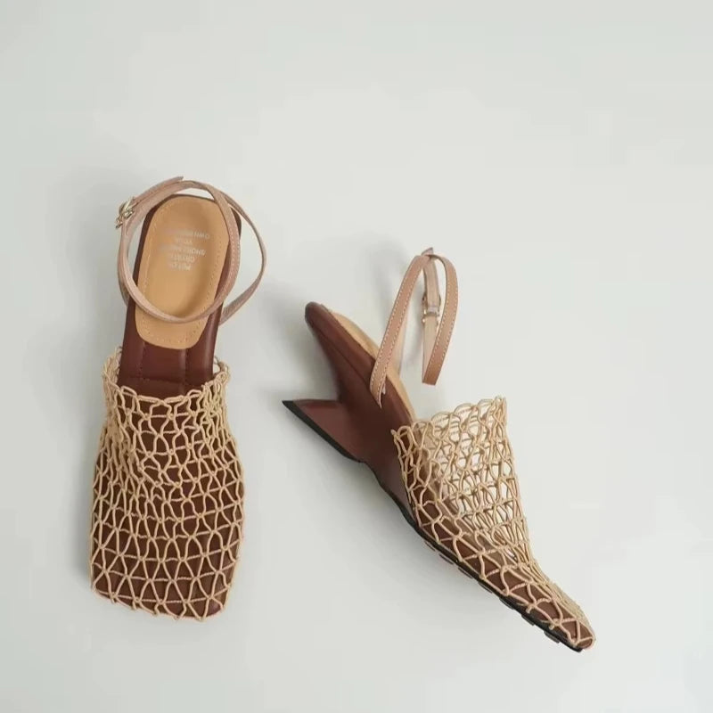 Women's Strappy Heels | Summer Open-Toe