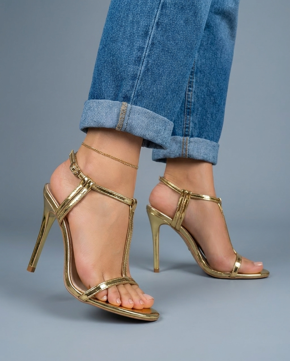 Women's Strappy Heels | Summer Open-Toe