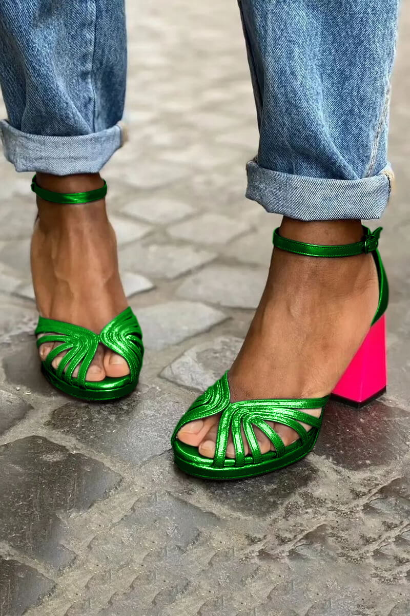 Women's Strappy Heels | Summer Open-Toe