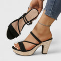 Women's Strappy Heels | Summer Open-Toe