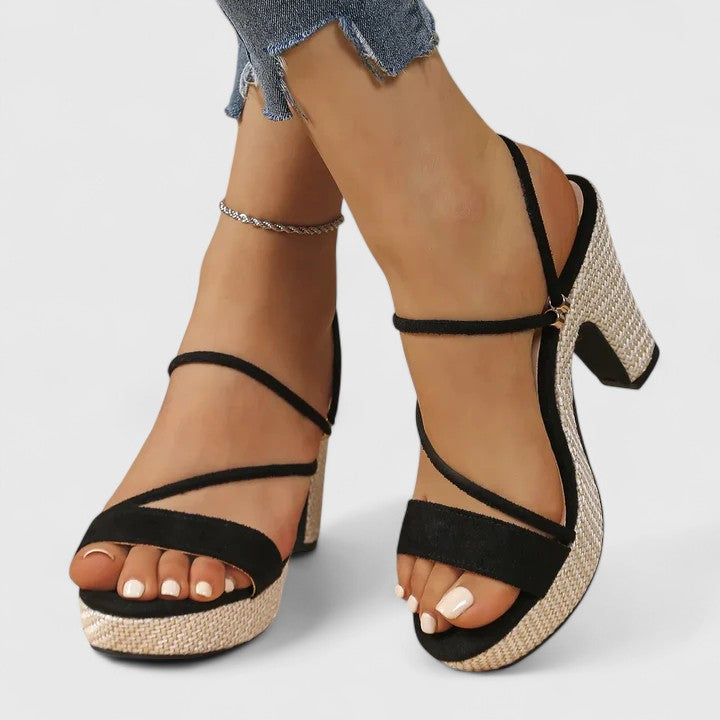 Women's Strappy Heels | Summer Open-Toe
