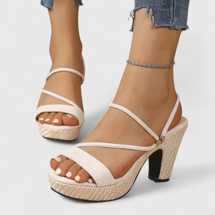 Women's Strappy Heels | Summer Open-Toe