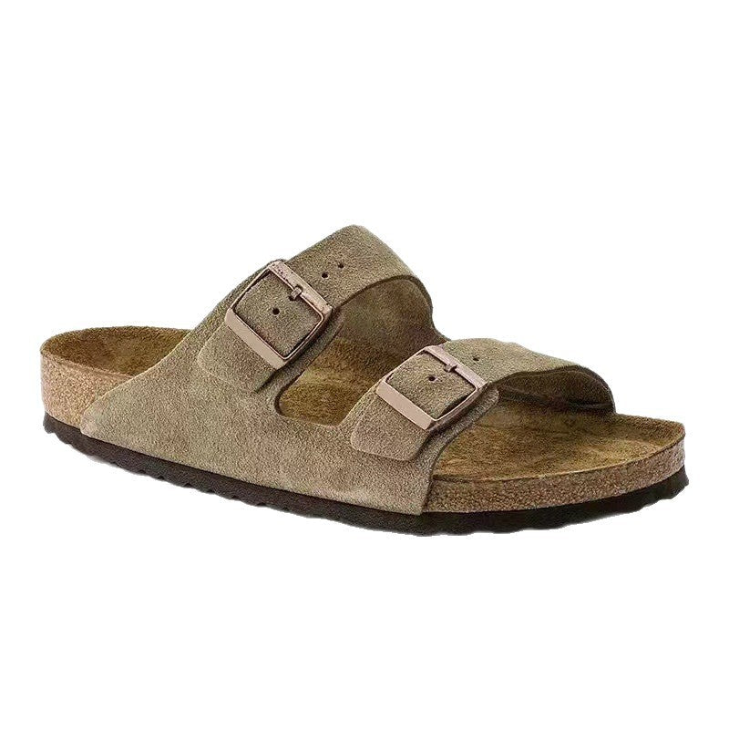Women's Strappy Sandals | Leather-Look Flat Summer