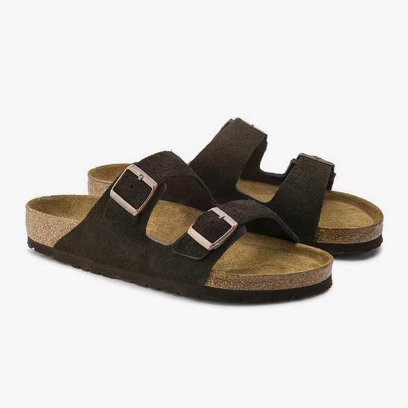 Women's Strappy Sandals | Leather-Look Flat Summer