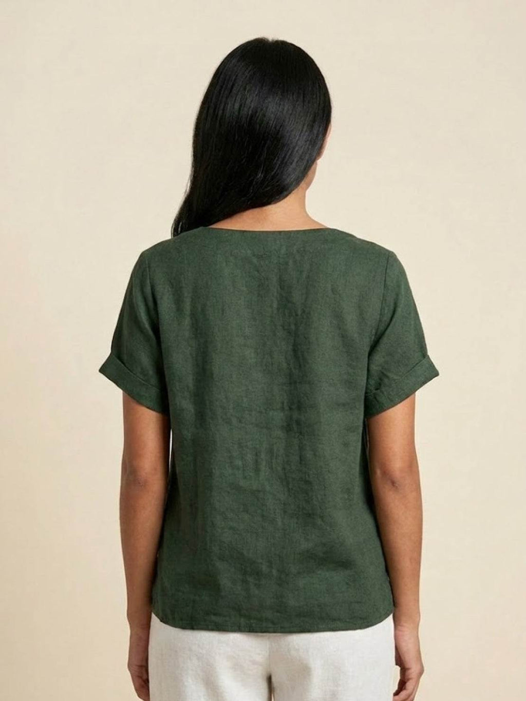 Women's Summer Blouse | Linen Relaxed