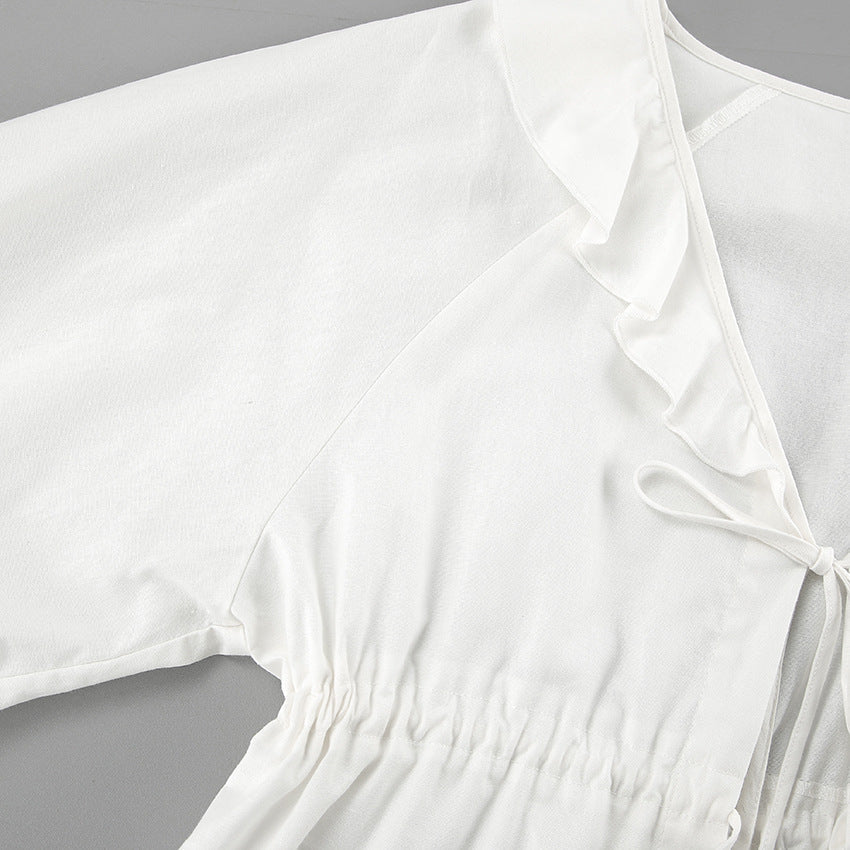 Women's Summer Blouse | Relaxed Ruffled