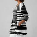 Women's Summer Blouse | V-Neck Draped Layerable