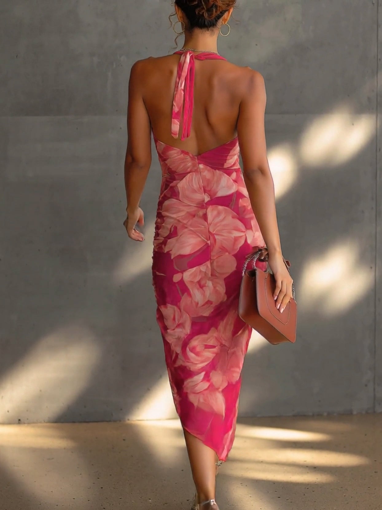 Women's Summer Dress | Floral Printed Sleeveless
