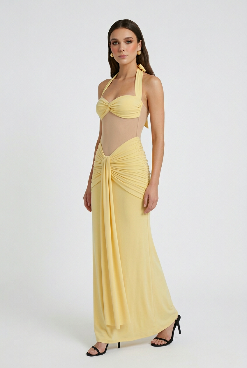 Women's Summer Dress | Halter Casual Flowy