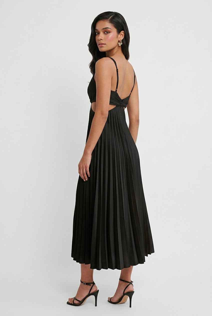 Women's Summer Dress | Pleated Casual Flowy