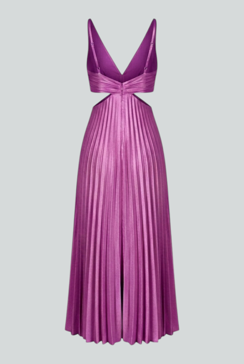 Women's Summer Dress | Pleated Draped Casual
