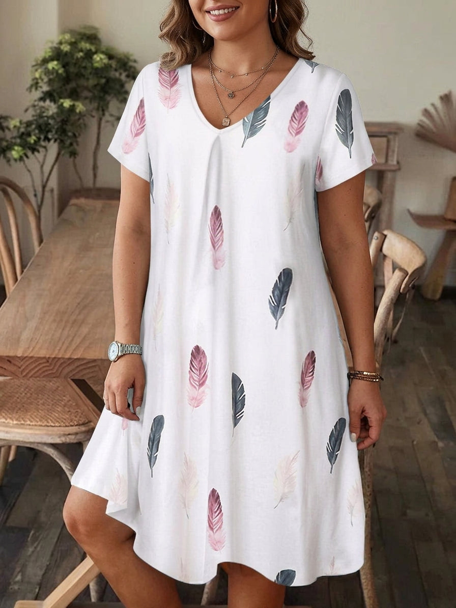 Women's Summer Dress | Printed Casual Flowy