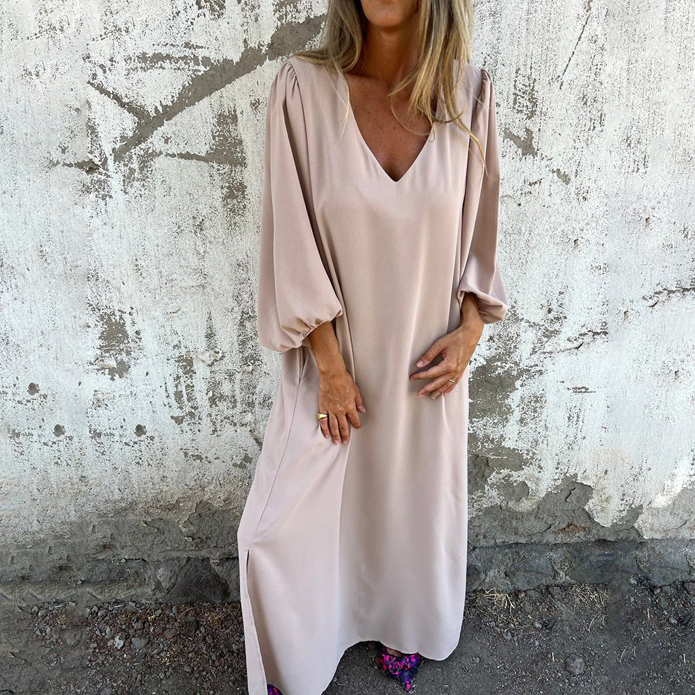 Women's Summer Dress | Slit Sunlit