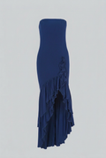 Women's Summer Dress | Tiered Strappy Ruffled