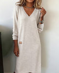 Women's Summer Dress | V-Neck Casual Flowy