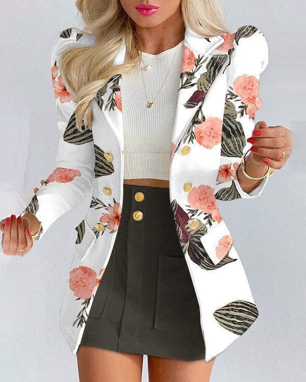Women's Summer Skirt | Floral Tailored Flowy