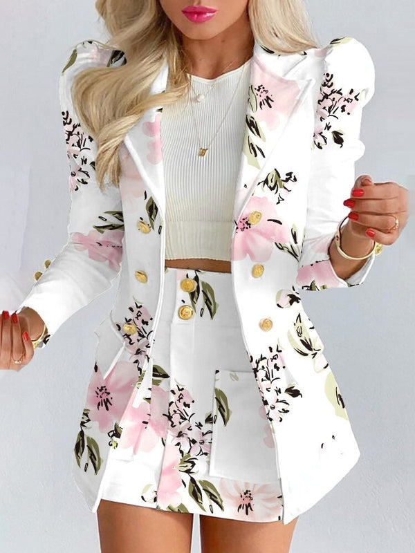Women's Summer Skirt | Floral Tailored Flowy