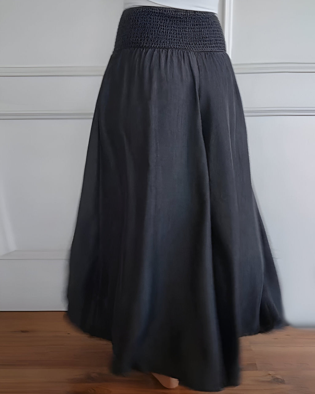 Women's Summer Skirt | Smock Flowy High-Waisted
