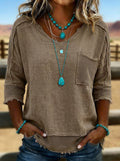 Women's Summer Top | Boho Casual Flowy
