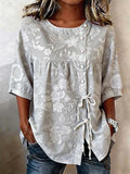 Women's Summer Top | Floral Flowy