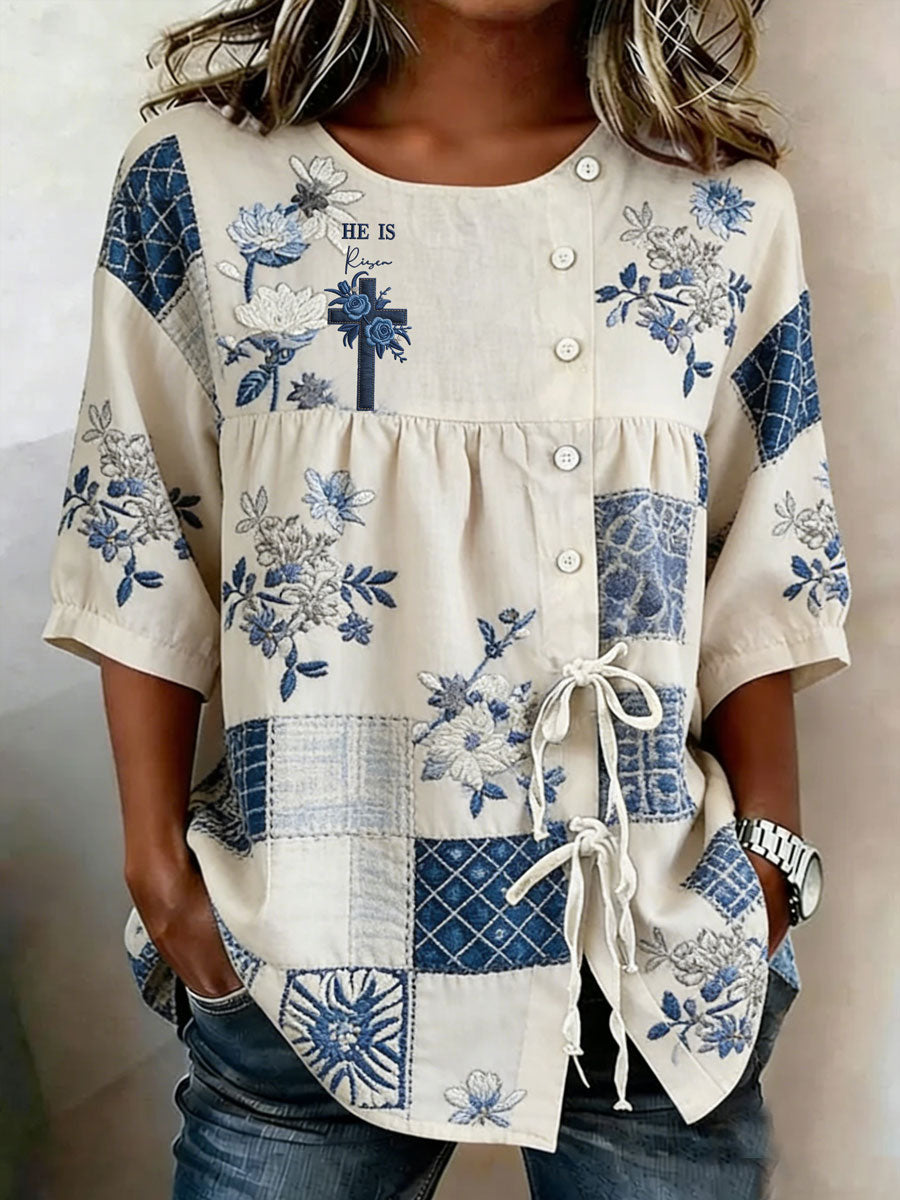 Women's Summer Top | Floral Printed Casual