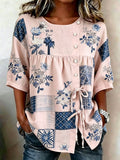 Women's Summer Top | Floral Printed Casual