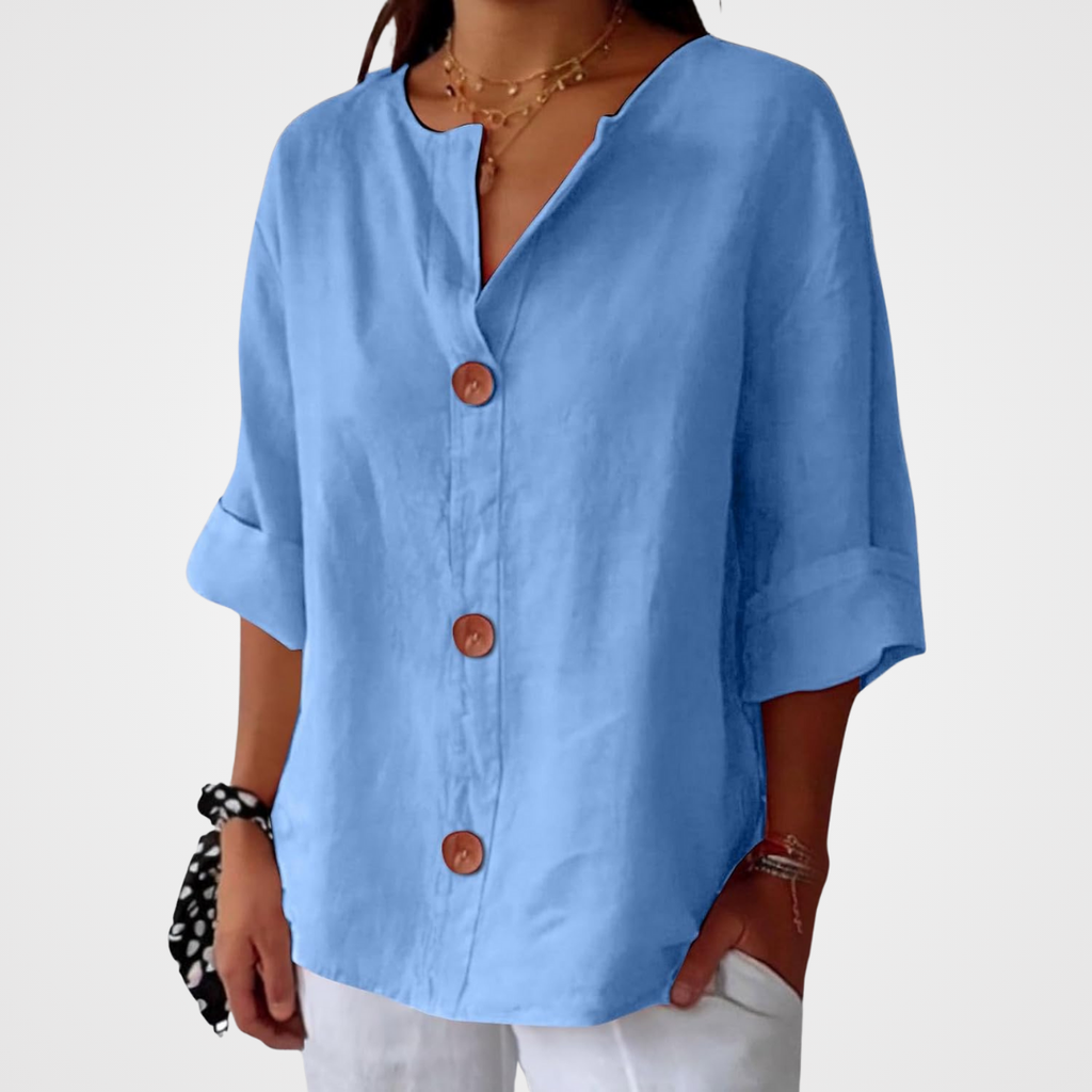 Women's Summer Top | Linen Layerable