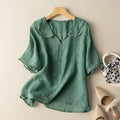 Women's Summer Top | Long-Sleeve High-Waisted