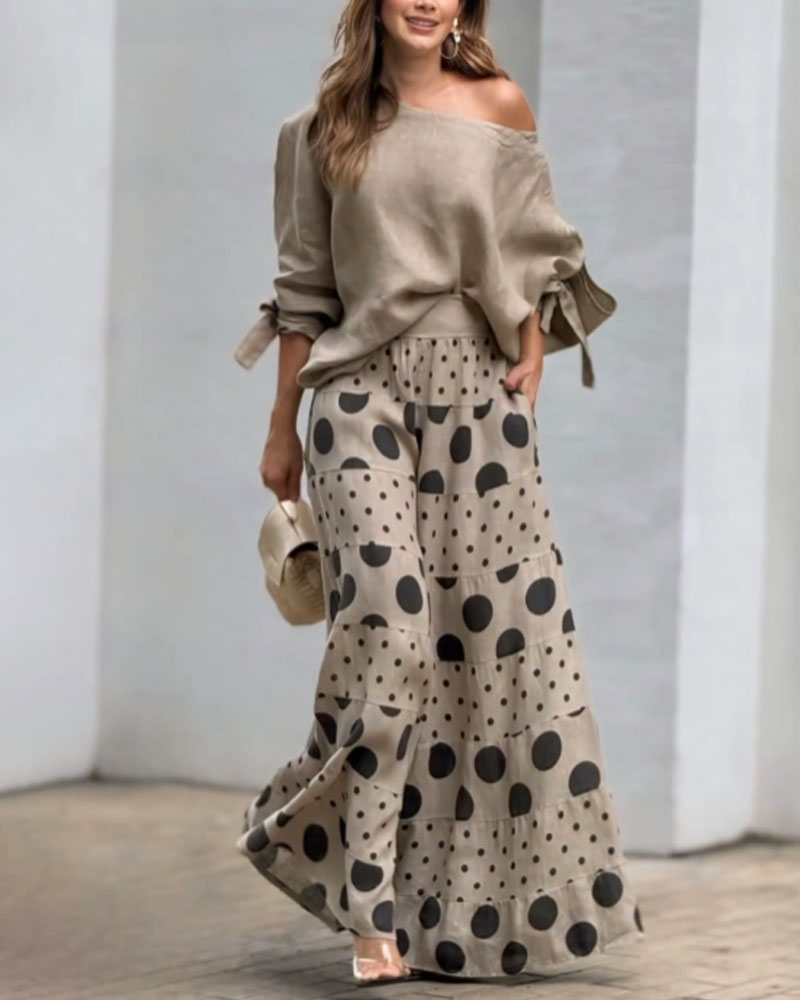 Women's Summer Top | Printed Casual Flowy