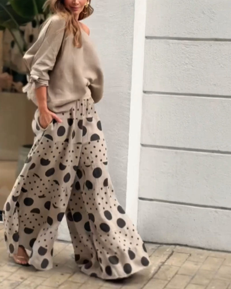 Women's Summer Top | Printed Casual Flowy