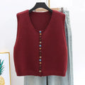 Women's Summer Top | Sleeveless Colour-button