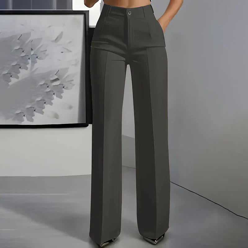 Women's Summer Trousers | Draped Waisted
