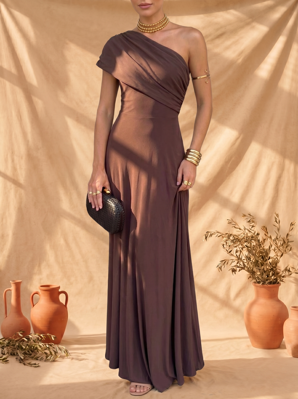 Women's Sundress | Draped Linen