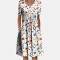 Women's Sundress | Pleated Cotton