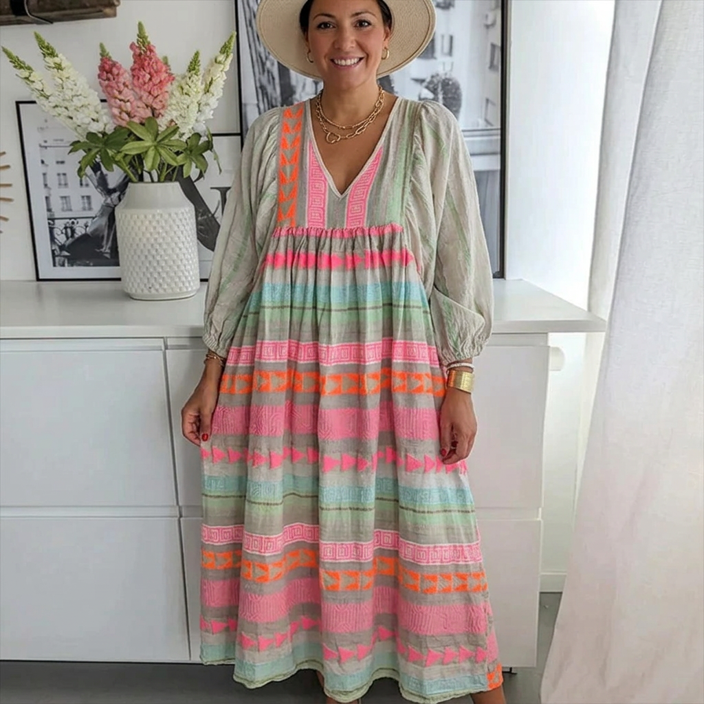 Women's Sundress | Printed Seaside