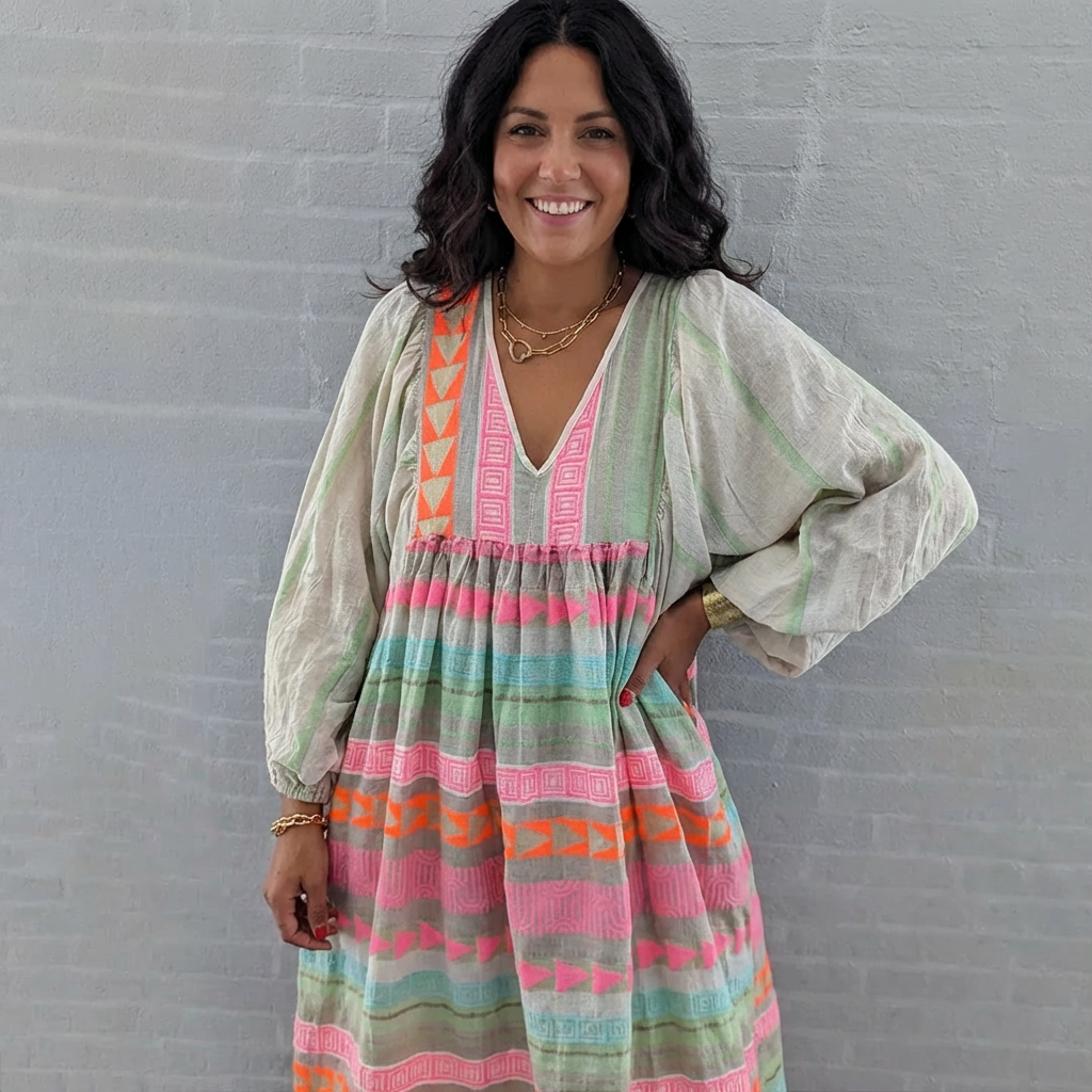 Women's Sundress | Printed Seaside