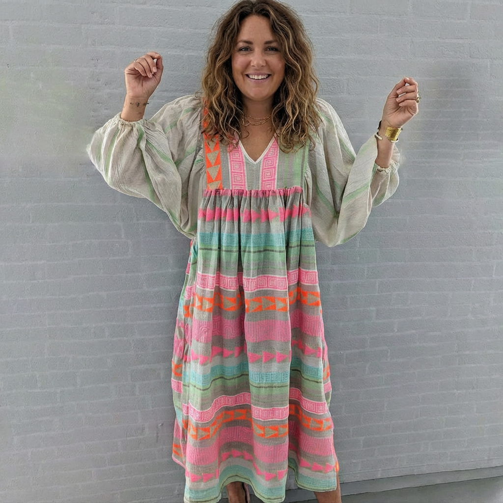 Women's Sundress | Printed Seaside