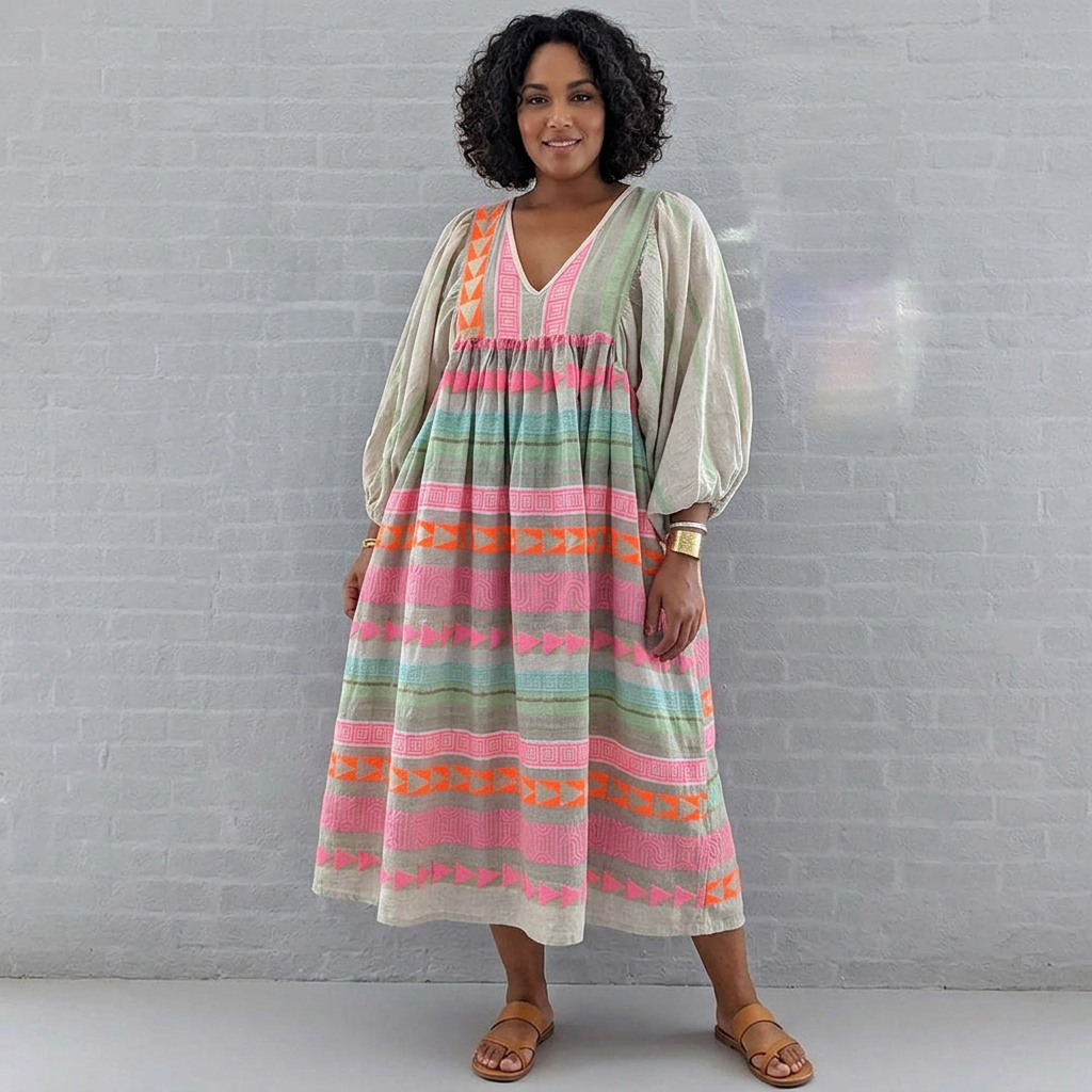 Women's Sundress | Printed Seaside
