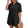Women's Sundress | Puff-Sleeve A-Line