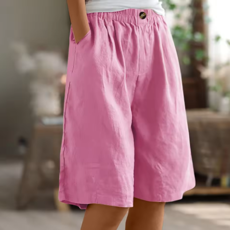 Women's Tailored Shorts | High-Waisted Casual Summer