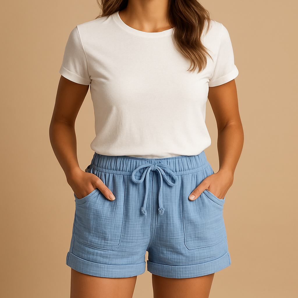 Women's Tailored Shorts | High-Waisted Casual Summer