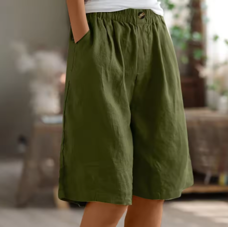 Women's Tailored Shorts | High-Waisted Casual Summer