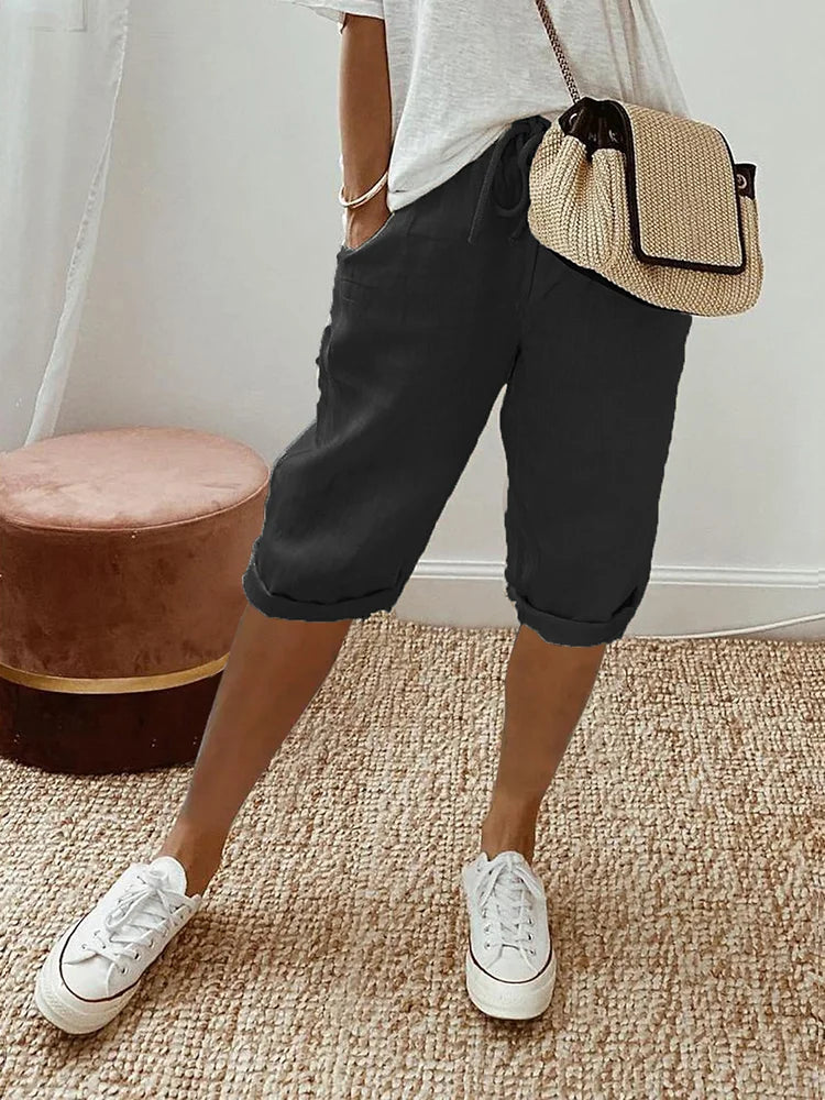 Women's Tailored Shorts | High-Waisted Casual Summer