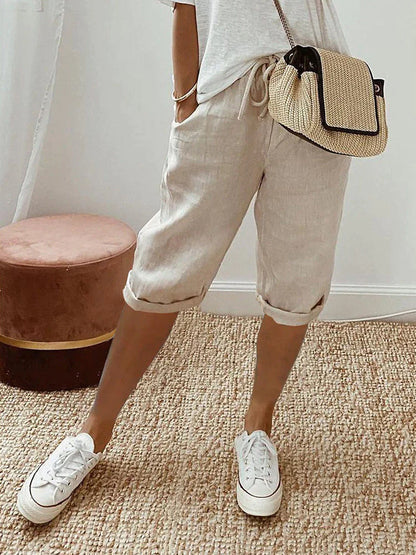 Women's Tailored Shorts | High-Waisted Casual Summer